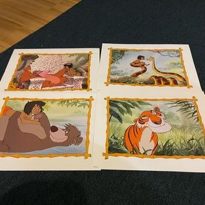 Jungle book lithographs